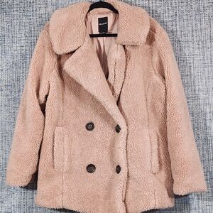 Me Jane Blush Teddy Jacket